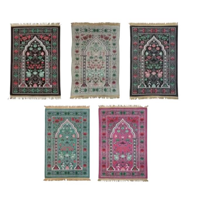 Grosir 1 Bal Isi 200 Pcs Sajadah Rajut Tenun Premium Ukuran Jumbo Cocok Buat Souvenir Oleh Oleh Haji