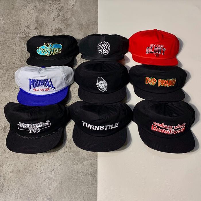 Topi Snapback Band Merch No Pressure New Found Glory Turnstile Madball Operation Ivy Gorilla Biscuit