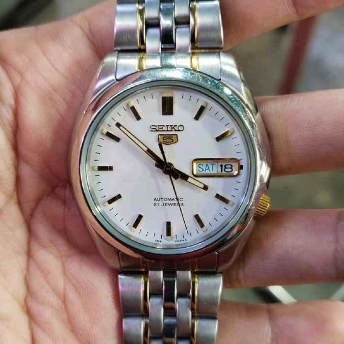 SEIKO 7s26-01V0/seiko 5 automatic original combinasi bekas japan.