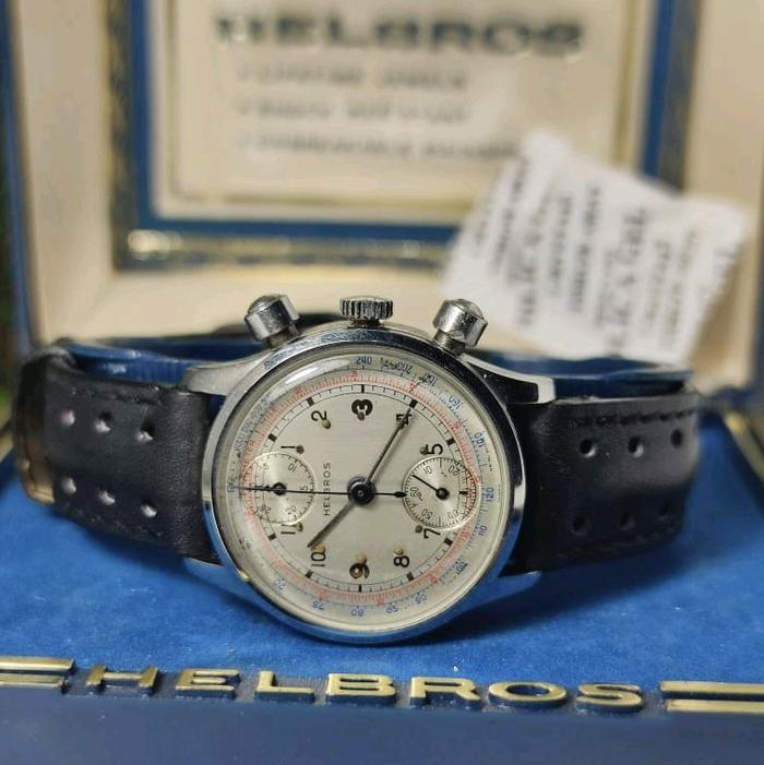 Helbros chronograph 1940 vintage watches