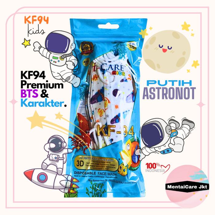 Masker ANAK KF94 tebal i-Care korea kids face mask motif Pouch 10Pcs KF94 Anak Motif Karakter | KF 9