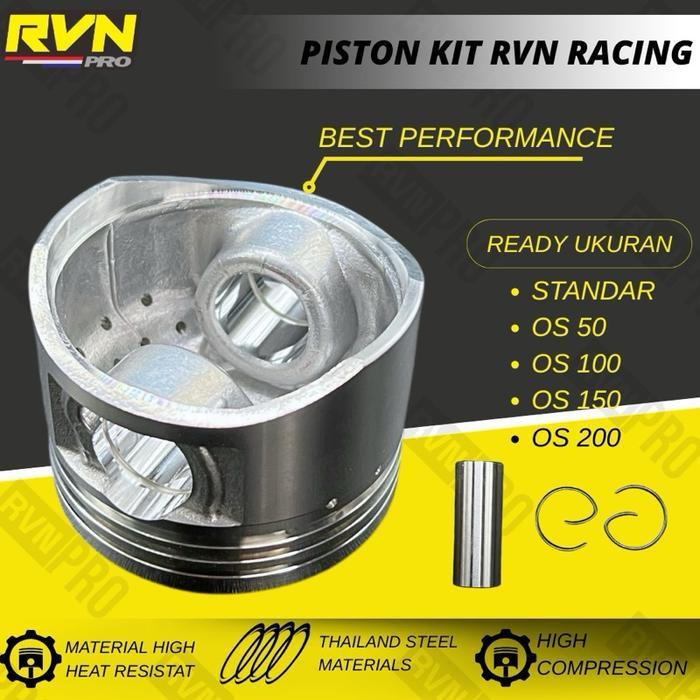 PISTON RING SEHER KIT RVN MIO SPORTY MIO SMILE MIO SOUL MIO LAMA NOUVO SIZE STANDAR STD 50 100 150 2