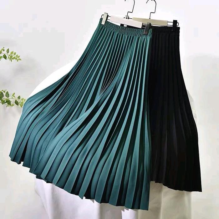 Rok plisket bludru / rok plisket bludru premium