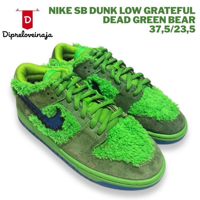 NIKE SB DUNK LOW GRATEFUL DEAD PRELOVED SIZE 37,5/23,5 DPLA0369