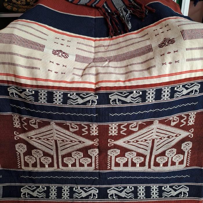 Sarung Pahikung motif mamoli klos 3susun