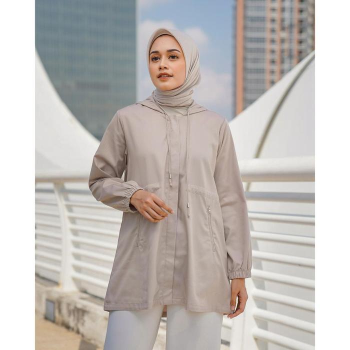Geulis.Id Jaket Parka Basic Color / Jaket Wanita