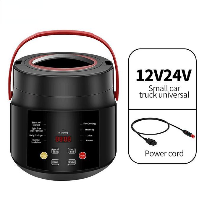 Electric Mini Rice Cooker MultiCooker Portable Car Rice Cooker  12V