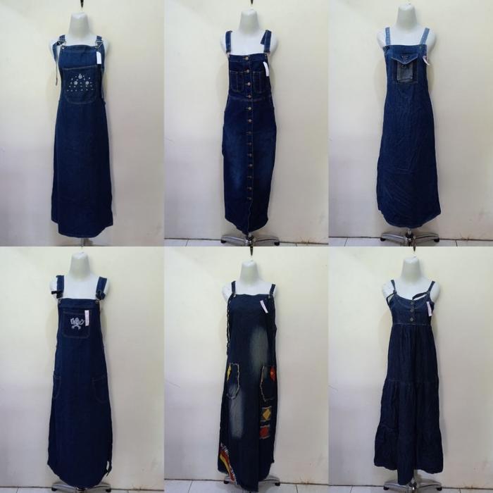 DRESS JEANS PART 1//OVERALL JEANS PART 1//PAKAIAN WANITA