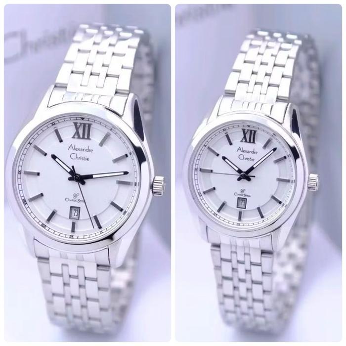 Jam Tangan Couple Alexandre Christie Ac 8690 Ac8690