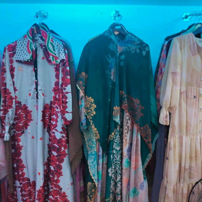 Gamis Syari Muslimah Semi sutra TUM LUXURY