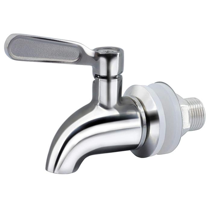 Stainless Steel Spigot For Drink Dispenser, Replacement Metal Spigot
