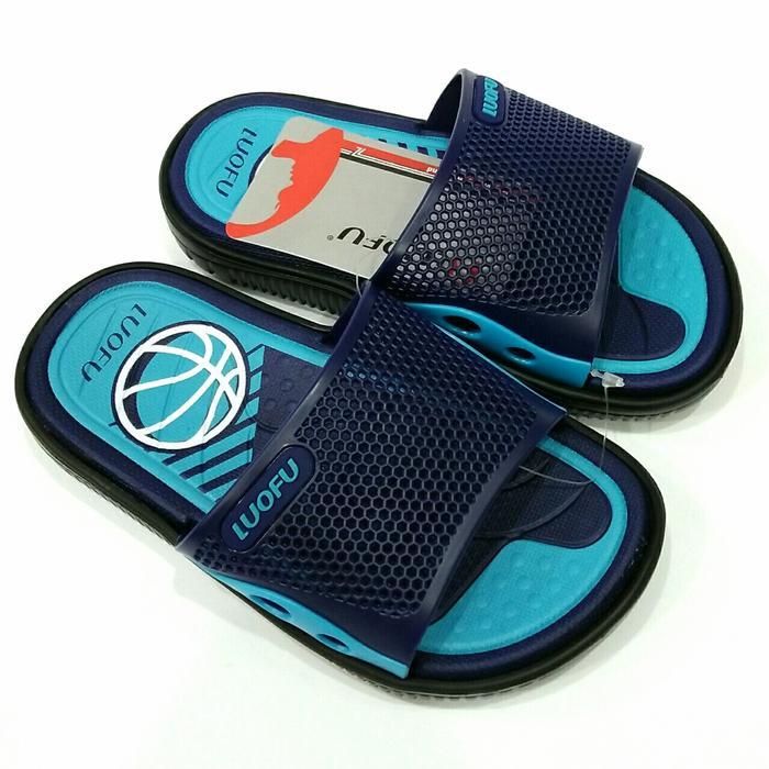 Sandal Selop Loufu Anak Laki Laki E 6168 Terbaru !!!