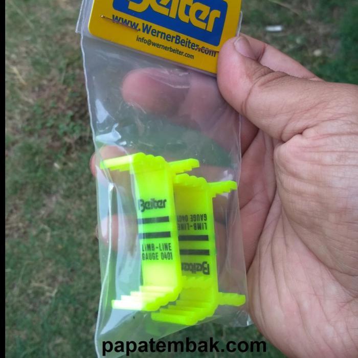 Limb Line Gauge Beiter Original Alat Bantu Tuning Allignment Busur Panah Archery - ORIGINAL BEITER T