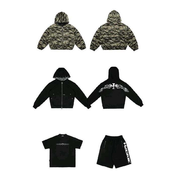 Hecate Collection Zip Hoodie | Hoodie | T-shirt | Pants Unisex Pria/Wanita