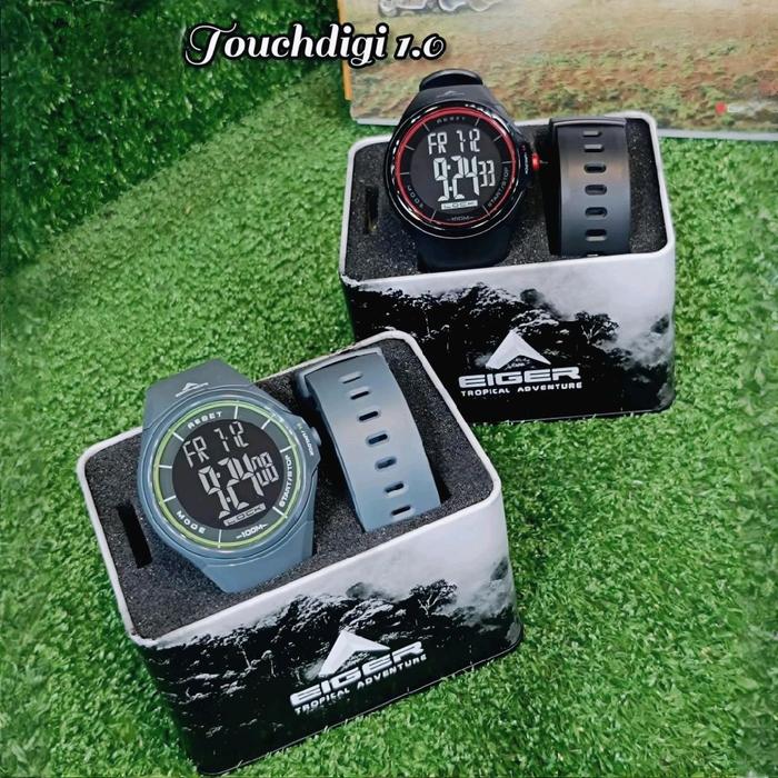 Eiger Touch Digi TYP11528 - Jam Tangan Pria Original Eiger
