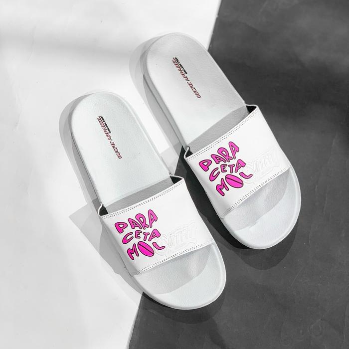 SANDAL SLIDE OUTFIT APPAREL EDISI PARACETAMOL SENDAL SLIPON