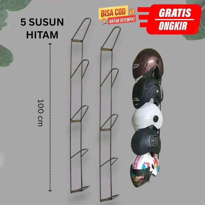 gantungan helm / rak helm / gantungan serbaguna