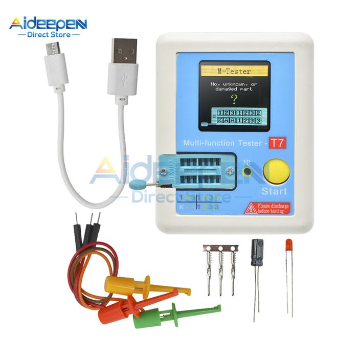 LCR-T7 New Transistor Tester TFT Diode Triode Capacitance Meter LCR