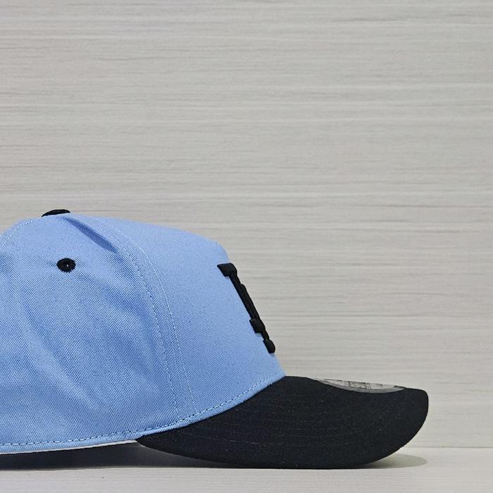 Topi Baseball Bordir Los Angel Blue Black
