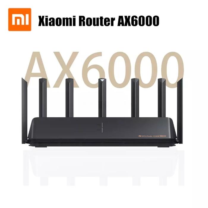 Xiaomi Router AloT Wifi6 AX6000 160MHZ 4K QAM 512MB Gigabit Vpn
