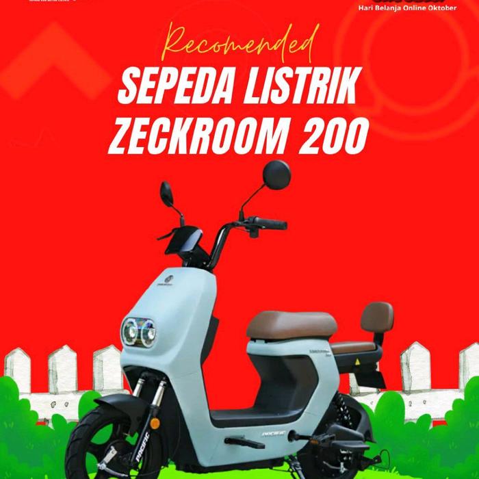SEPEDA LISTRIK PACIFIC ZECKROM 200