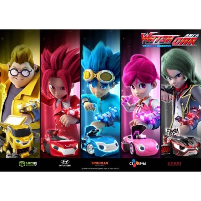 Langsung Cek! Mainan Anak Jam Tangan Mobil Kartun Power Battle Watch Car