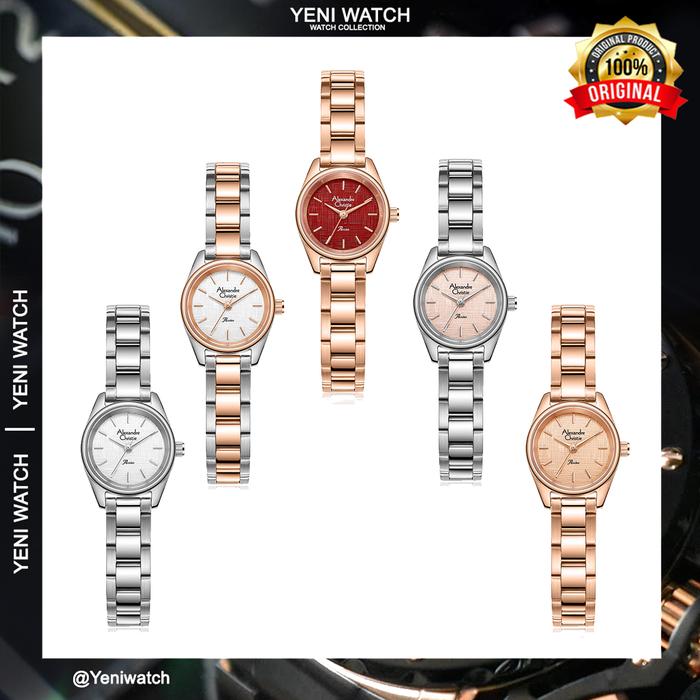 Alexandre Christie Ac 2b68 / ac2b68 Jam Tangan Wanita Size Kecil Original Garansi Resmi 1 Tahun