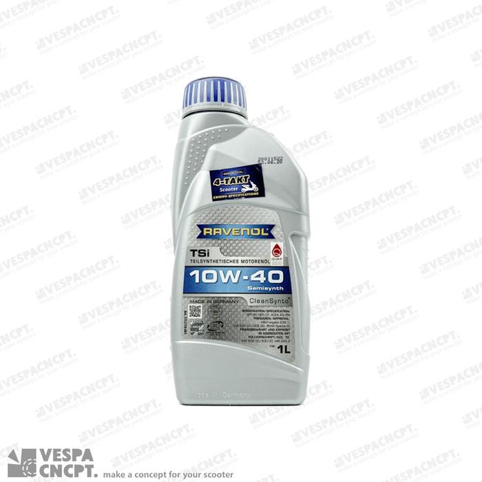 Oli Mesin Ravenol Tsi 10w-40 Vespa Sprint Primavera Lx S Gts 150cc