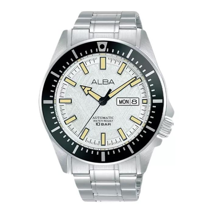 Jam Tangan Pria ALBA AL4721X1 Automatic Stainless Steel Strap