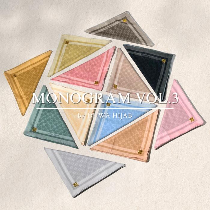 Hijab Printing "MONOGRAM VOL.3" by DUWA HIJAB