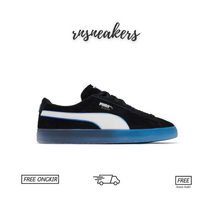 puma Playstation x Puma Suede Black Glacial Grey