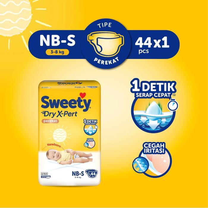 Sweety Bronze Comfort Nb-S44 Nb44 / Sweety Popok Tape Perekat Newborn