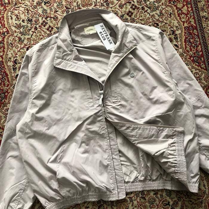 Jaket Lafudge store oversized zip up jacket H999