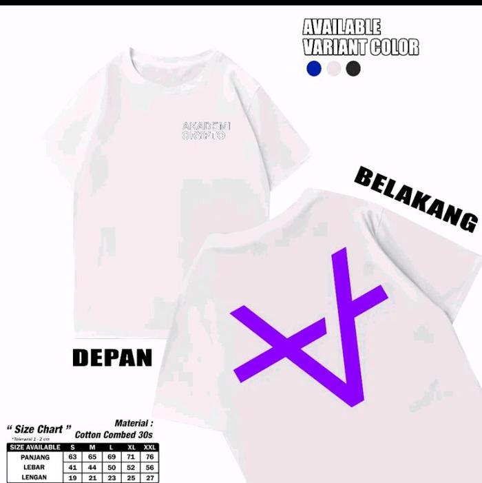 BAJU OUTFIT CRYPTO WARNA PUTIH
