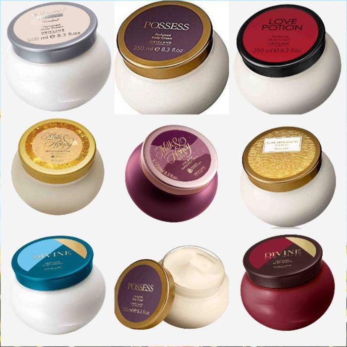 Perfumed Body Cream Giordani Gold Essenza, Milk Honey Gold, Possess,Milk Honey Grand Celebration, Lo