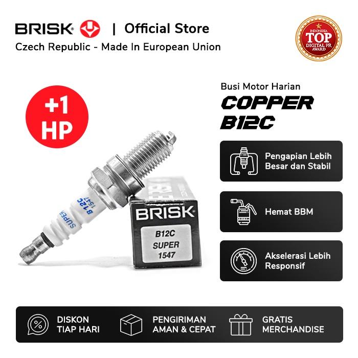 Busi Motor BRISK Copper B12C