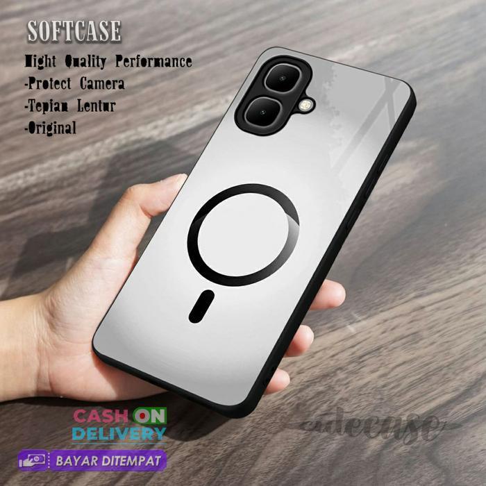 (Cc136) Softcase Glass With Inf*Nix Smart 10 Case Glass Glosy Semua Tipe Hp|Inf*Nix|Opp*|Sams*Ng|Rea
