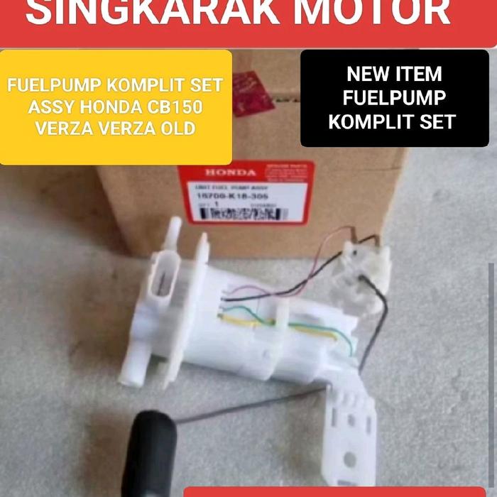 FUELPUMP FUEL PUMP KOMPLIT SET HONDA CB150VERZA VERZA OLD LAMA PART 16700-K18-305 HONDA