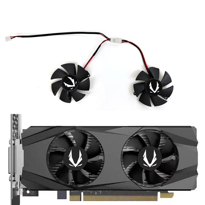 ZOTAC 46mm 2pin T125010SU(B) 0.32A GTX1050 NIMI GTX1650 GPU FAN For ZOTAC GTX 1050Ti-4GD5 mini GAMIN