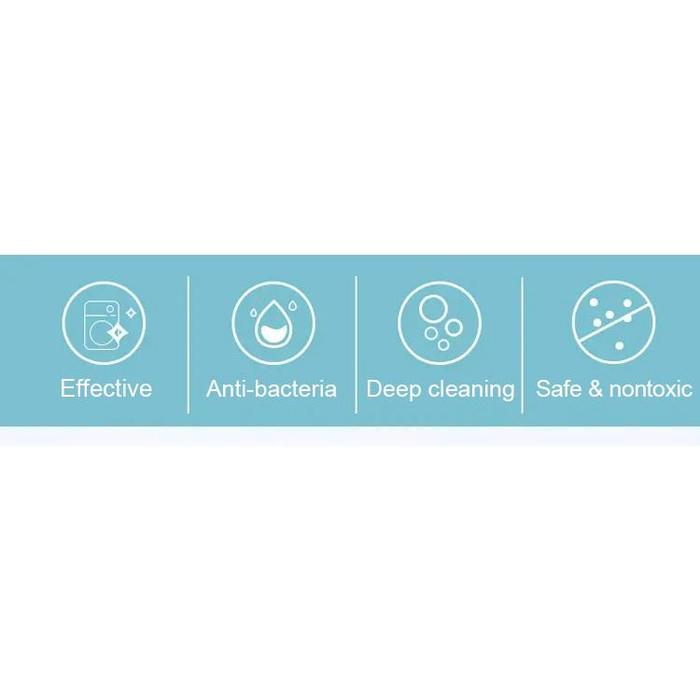 24PCS Washing Machine Descaling Effervescent Tablets  Cleaning