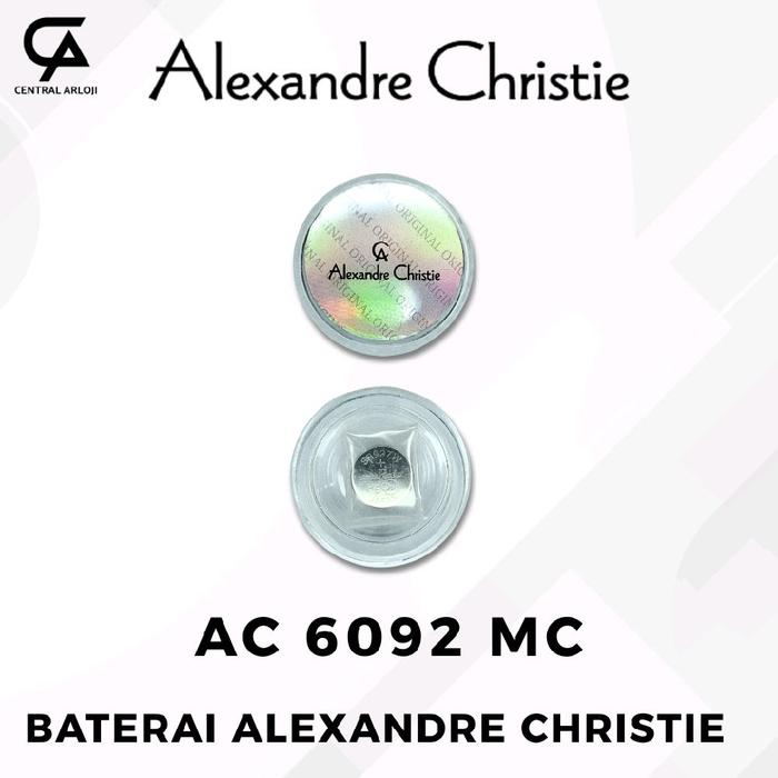 Baterai Jam Tangan Alexandre Christie 6092 MC Original