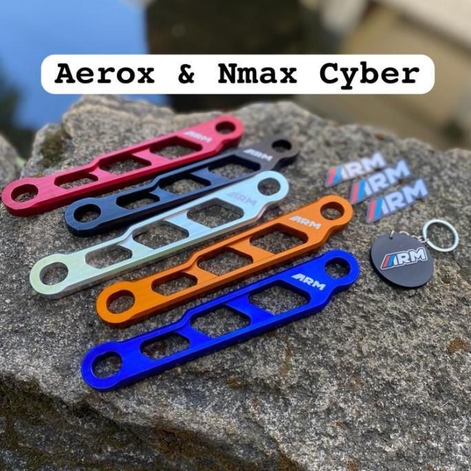 BRACKET MANISAN ARM KNALPOT AEROX FULL CNC