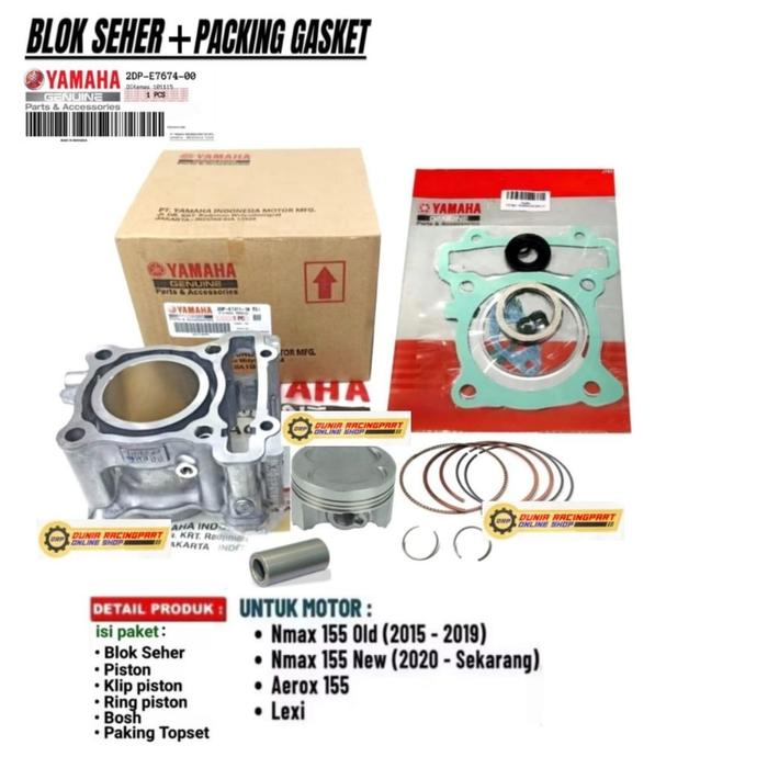 CUCI GUDANG Blok Seher Nmax Old Nmax new Aerox Lexi Blok Seher Komplit+Topset 2DP