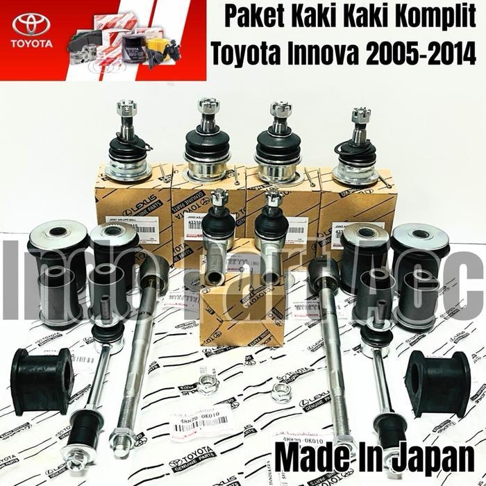 [ORI] Toyota Bushing / Long Tierod Rack End / Ball Joint / Link Stabil / Karet Stabil Innova Lama 20