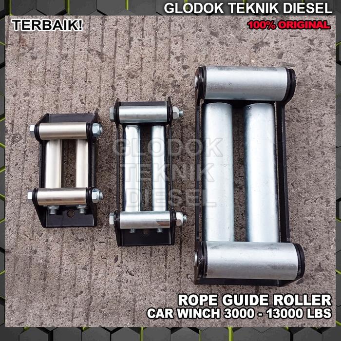 Rope Guide Roller Winch 13000 , 8000 , 6000 & 3000 Lbs Winch Roller Fairlead Original Terbaik