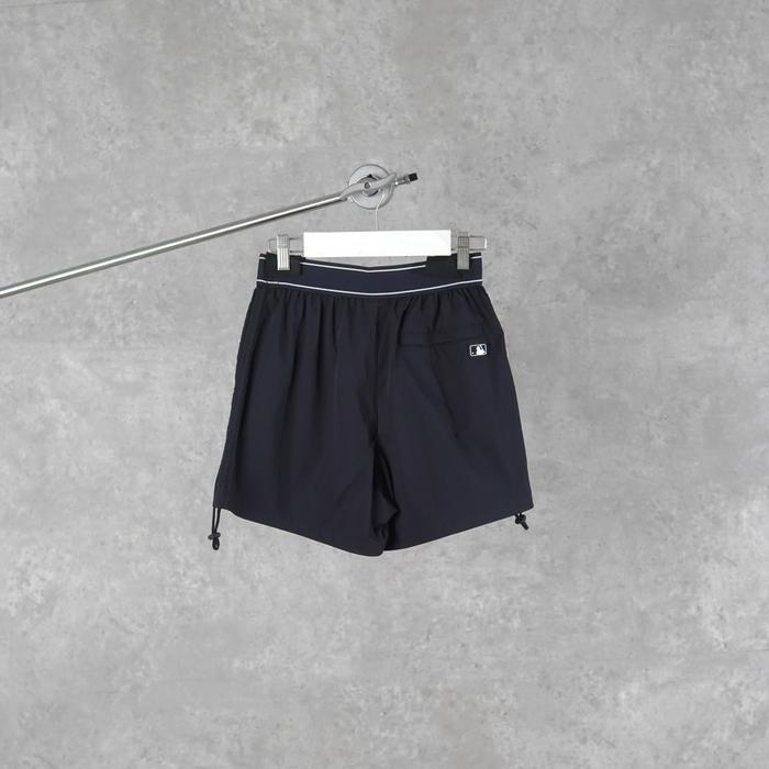 Celana Mlb Ny White Side Black Short Pants 100% Original