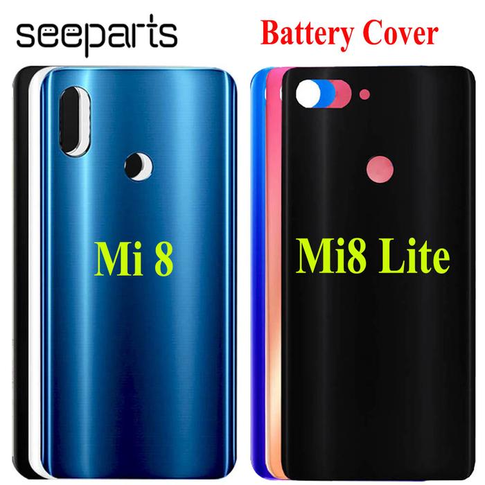 6.21" For Xiaomi Mi 8 Mi8 Battery Cover Rear Door For Xiaomi Mi8 Back