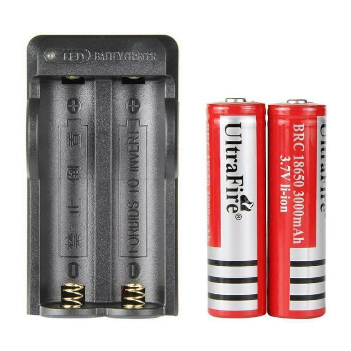 Charger baterai 18650 cas batrai isi ulang Charger Desktop Baterai