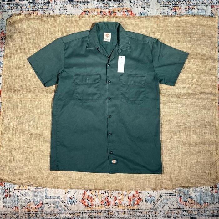 Dickies Workshirt Green Hunter Size M