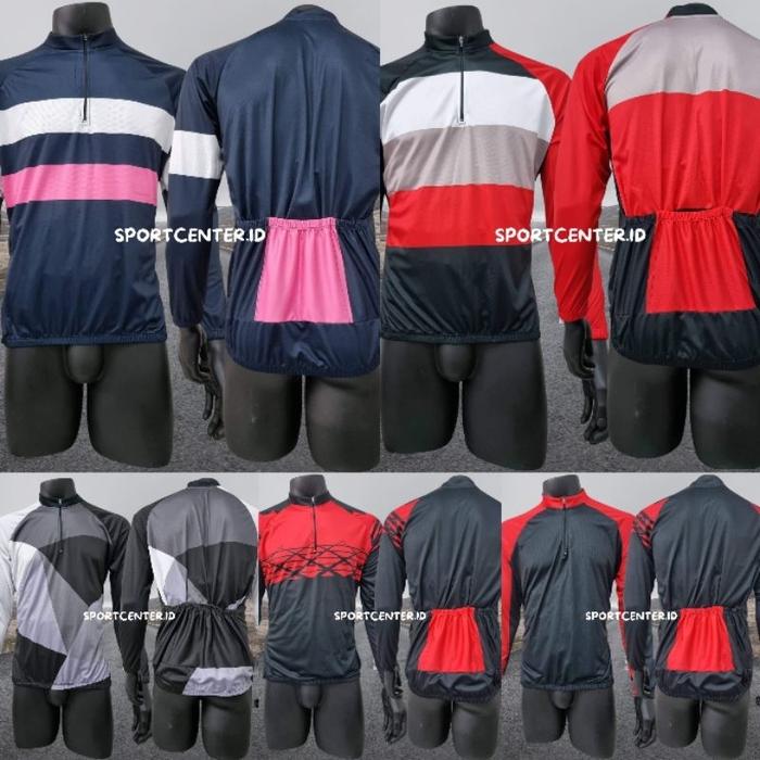 Jersey Gowes Cwek & Cowok/ Atasan Jersey Gowes Downhill Dengan Kantong Belakang